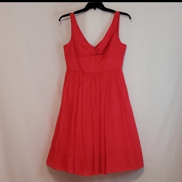 J Crew Smoked pink Sleeveless V Knot neck - Picture 15 of 17